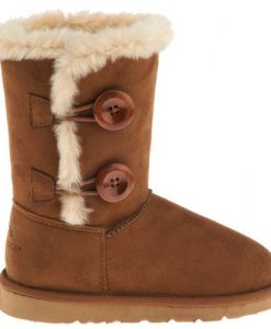 Girls Comfy Leather Boots